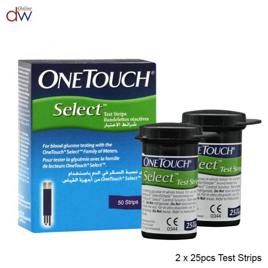 ONE TOUCH SELECT 50 TEST STRIPS