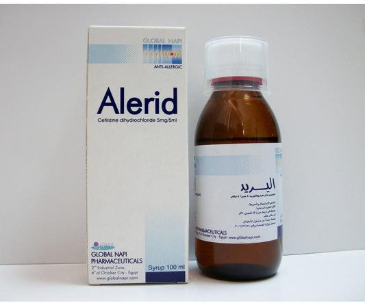 ALERID 5MG/5ML SYRUP 120ML
