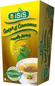 IISIS GINGER&CINNAMON 20 كيس من القرشلة