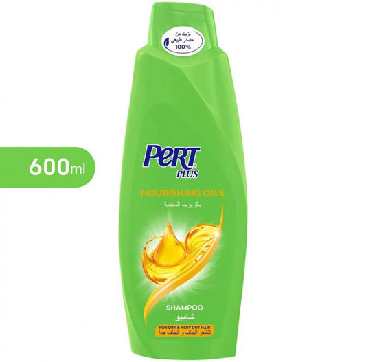 PERT PLUS SHAMPOO WITH NOURISHING OILS 600ML