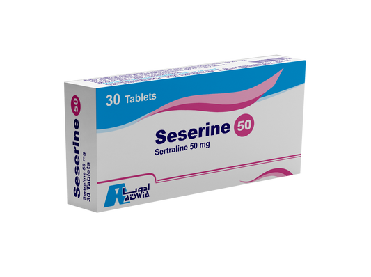 سيسيرين 50 ملغ 30 قرصًا