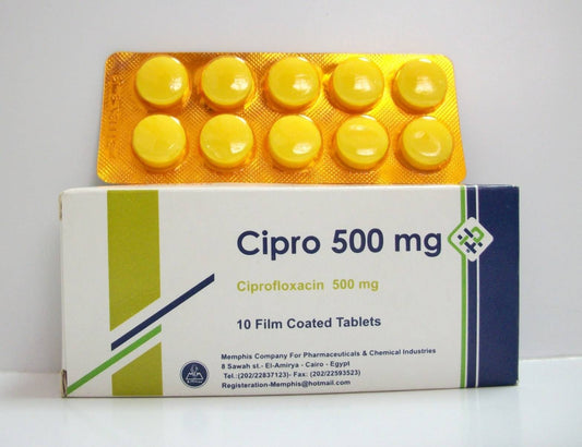 Cipro 500 Mg 10 Tab
