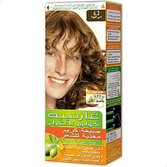 GARNIER NUTRISSE (6.3) BLOND FONCE DORE بنى قهوة