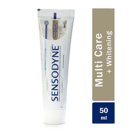 SENSODYNE MULTI CARE+WHITENING 50ML عناية متعددة
