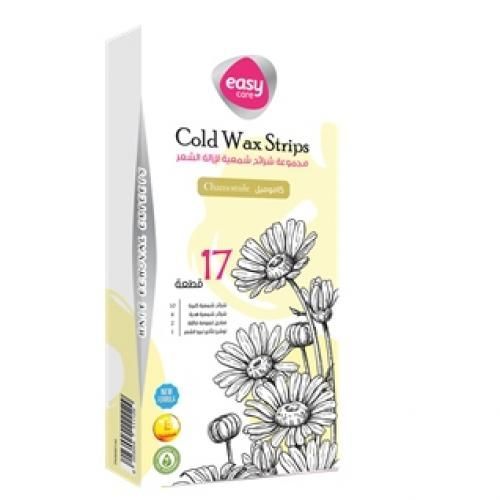 EASY WAX HAIR REMOVAL STRIPS 17 CHAMOMILE FLOWER