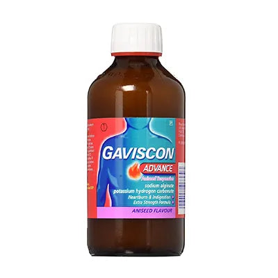 GAVISCON ADVANCE ANISEED SYRUP 150 ML