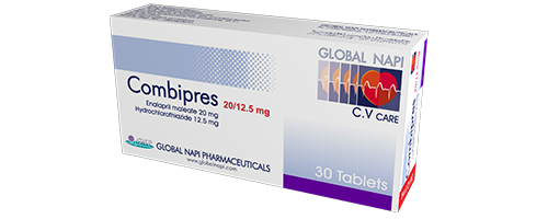 COMBIPRES 20 / 12.5 MG 30 TAB