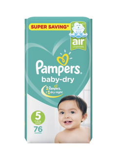 بامبرز (5) جونيور (11-25 كجم) 76 قطعة