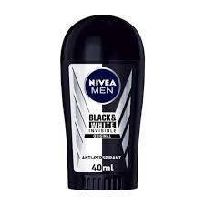 مزيل عرق نيفيا (غير مرئي للأسود والأبيض) للرجال/النساء 40 مل