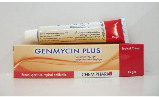 GENMYCIN PLUS 15 MG CREAM