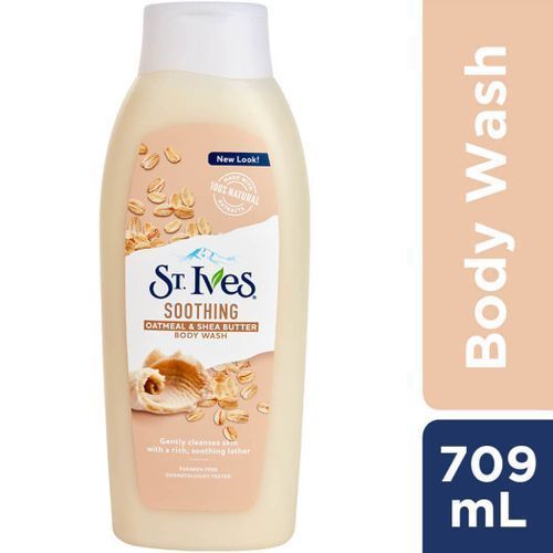 ST.IVES BODY WASH SOOTHING OATMEAL SHEA 709ML