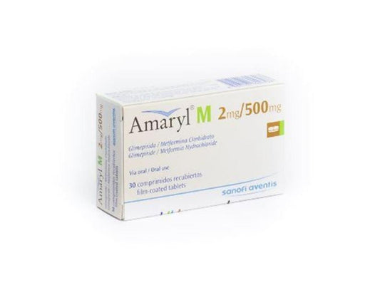 AMARYL - M 2 MG / 500 MG 30 TAB