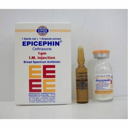 EPICEPHIN 1 GM I.V 1VIAL