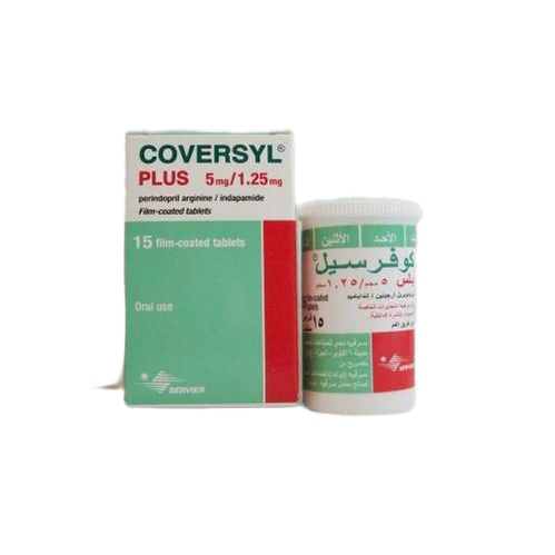 COVERSYL PLUS 5 MG/1.25MG 15 TAB