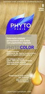 PHYTO COLOR WITH BOTANICAL 8 LIGHT BLOND 4M