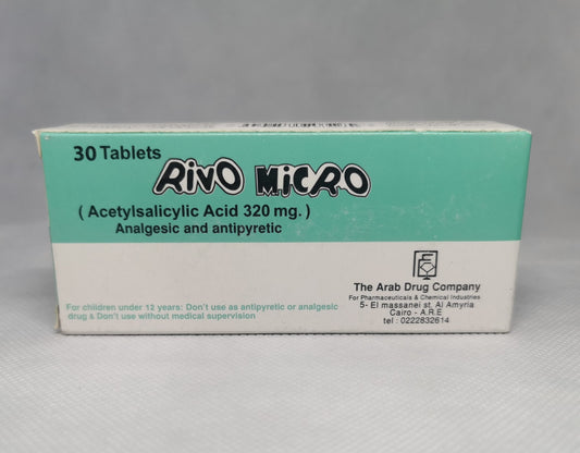 Rivo Micro 320Mg 30Tab
