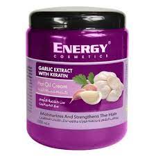 زيت علاجي ساخن بالثوم من إنرجي، 500 مل