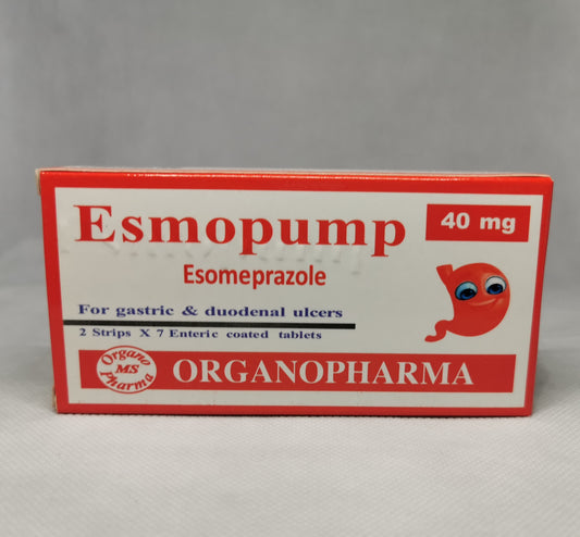 ESMOPUMP 40 MG 14TAB
