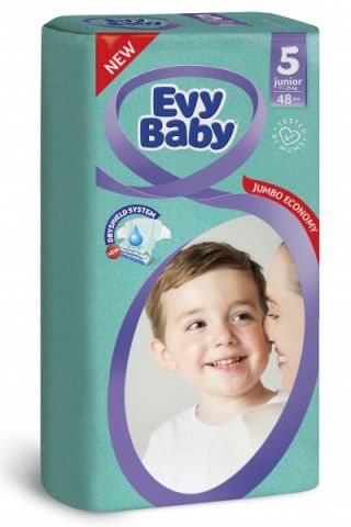EVY BABY 5 JUNIOR (11 - 25 KG) 48 PCS
