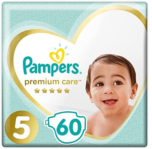 بامبرز (العناية المميزة 5)11-25 كيلو 60 قطعة سعودي