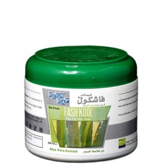 FASH KOOL HOT OIL HAIR MASK ALOE VERA EXTRAC 500ML
