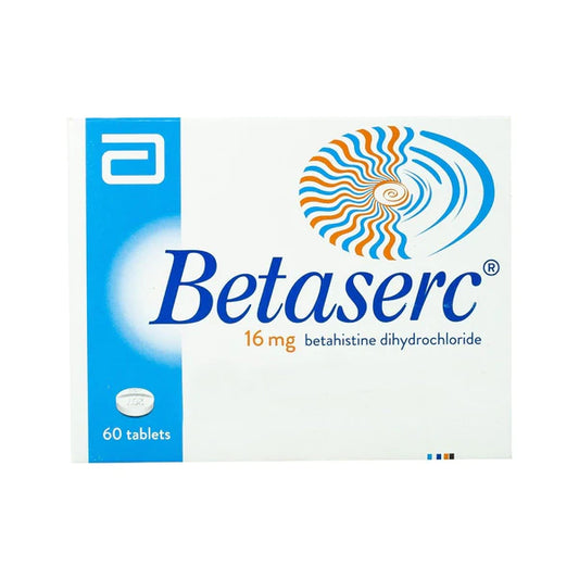 BETASERC 16 MG 60 TAB