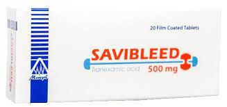 SAVIBLEED 500 MG 20 TAB
