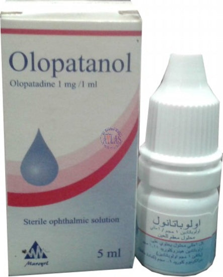 OLOPATANOL 1 MG 1 ML DROPS