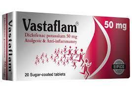 VASTAFLAM 50 MG 20 TAB