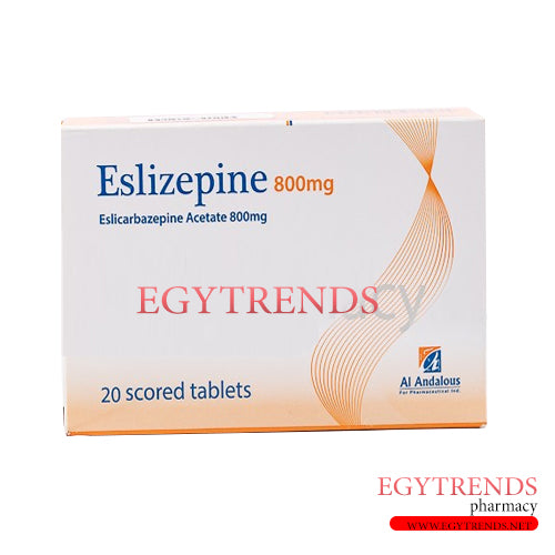ESLIZEPINE 800 MG 20 TAB