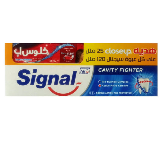 Signal Cavity Fighter 120Ml+Close Up 25Ml Free