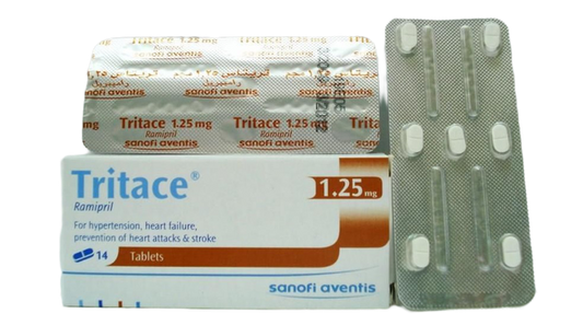 TRITACE 1.25 MG 14 TAB