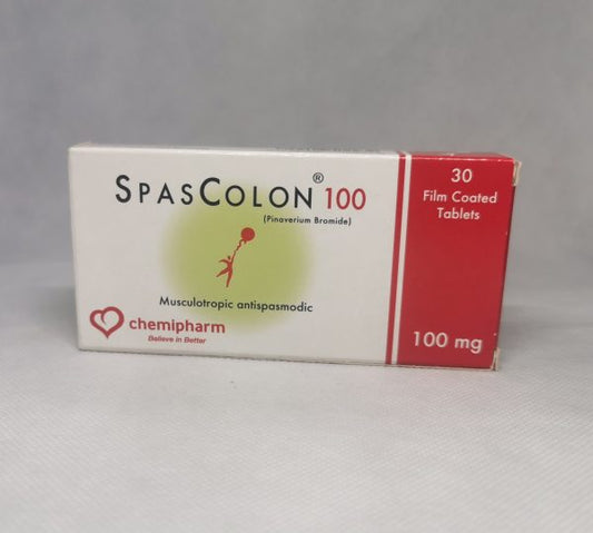 SPASCOLON 100 MG 30 TAB