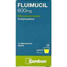 Fluimucil 600Mg 10 Eff Tab