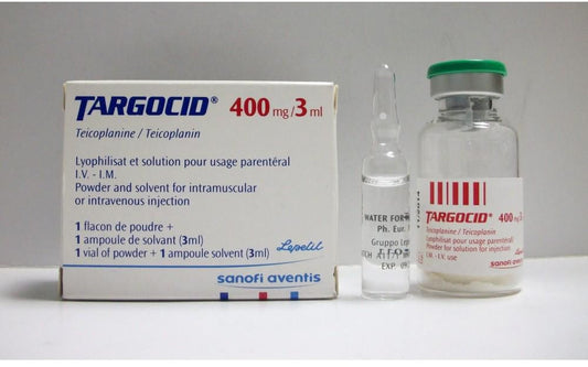 Targocid 400Mg 1Vial Of Powder+Solvent