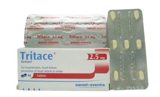 TRITACE 2.5 MG 14 TAB