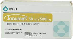Janumet 50Mg/500Mg 56Tab