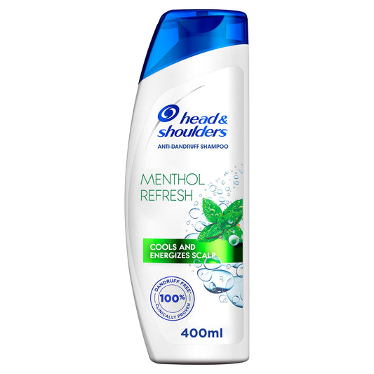 HEAD&SHOULDERS SHAMPOO MENTHOL REFRESH 400 ML