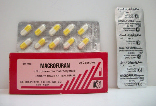 MACROFURAN 50 MG 30 CAP