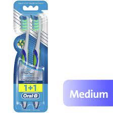 ORAL- B EXTRA CLEAN 40 MEDIUM 1+1 خصم25