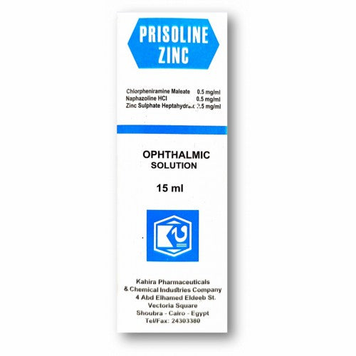 PRISOLINE ZINC E . DROPS 15 ML