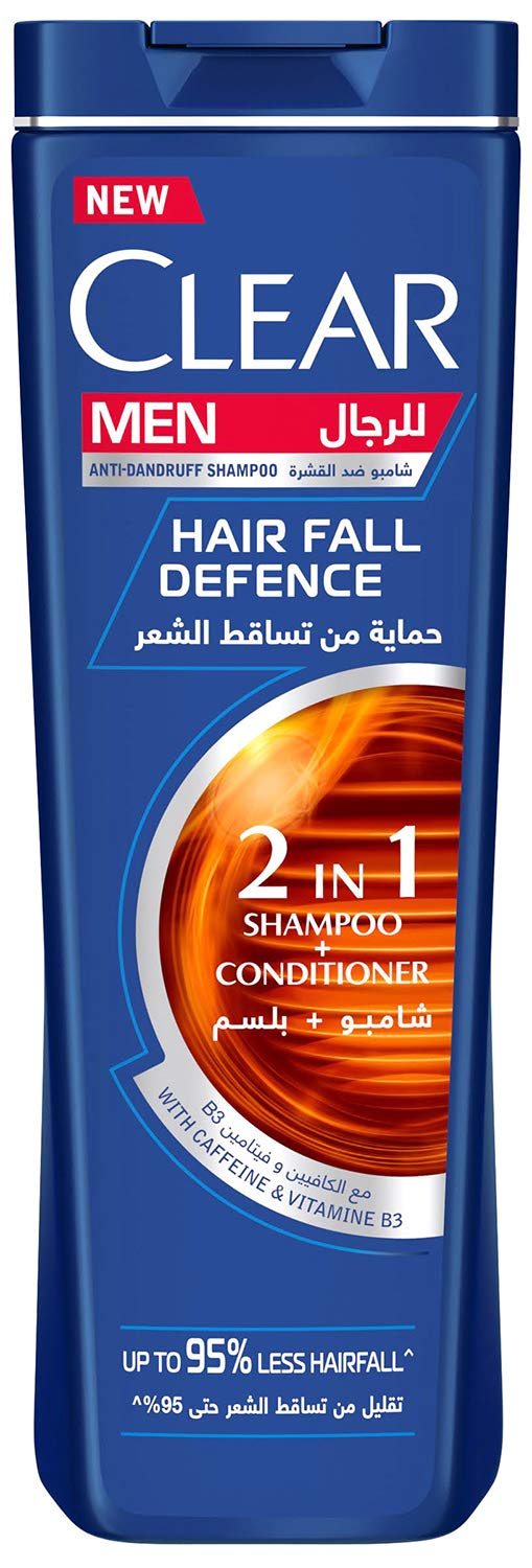 شامبو كلير المضاد لتساقط الشعر 2 في 1 للشعر الجاف والمتقصف 180 مل