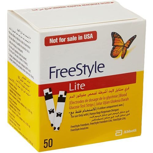 FREESTYLE LITE 50 STRIPS شرائط