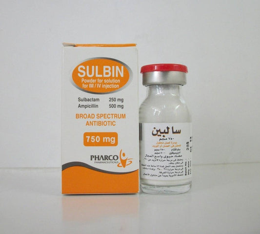 SULBIN 750 MG 1VIAL