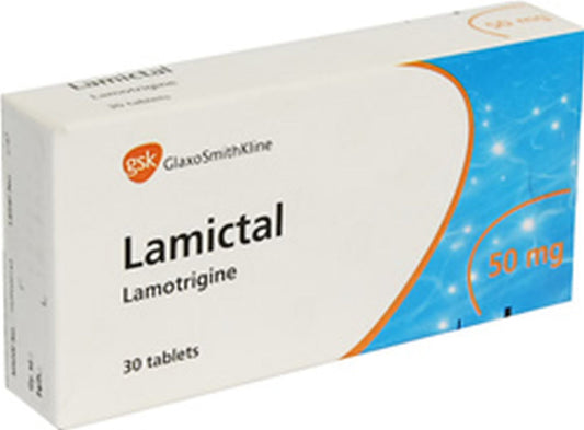 LAMICTAL 50MG 30TAB