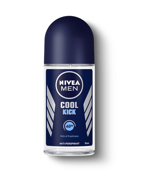 NIVEA DEOD ROLL ON (COOL KICK) F/M 50ML خصم 15