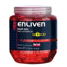 ENLIVEN HAIR GEL JAR FIRM HOLD 500 ML