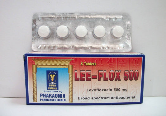 LEE-FLOX 500MG 5TAB