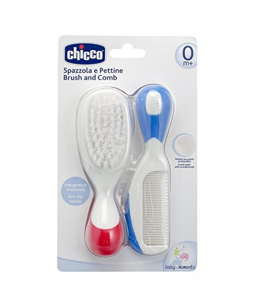 CHICCO BRUSH AND COMB 0M+ مشط و فرشاة 9886