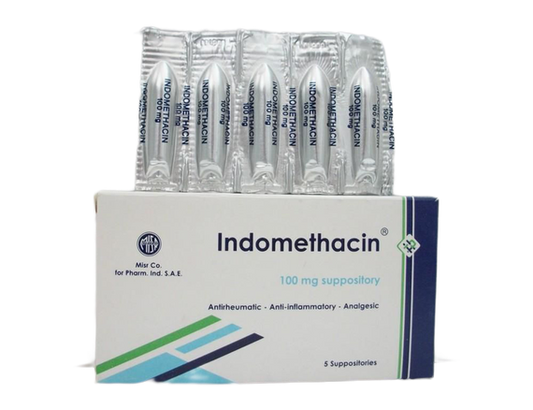 Indomethacin 100 Mg 5 Supp